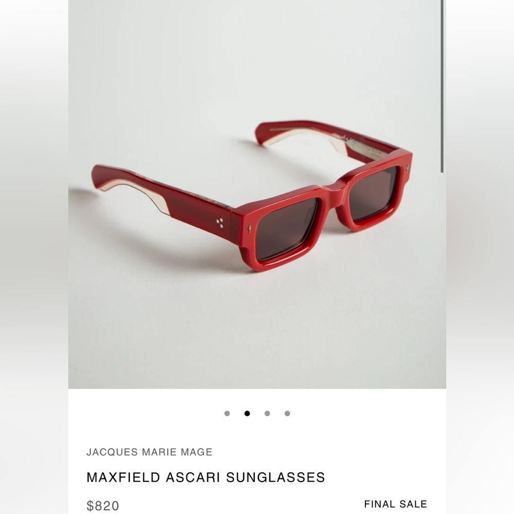 MAXFIELD ASCARI SUNGLASSES